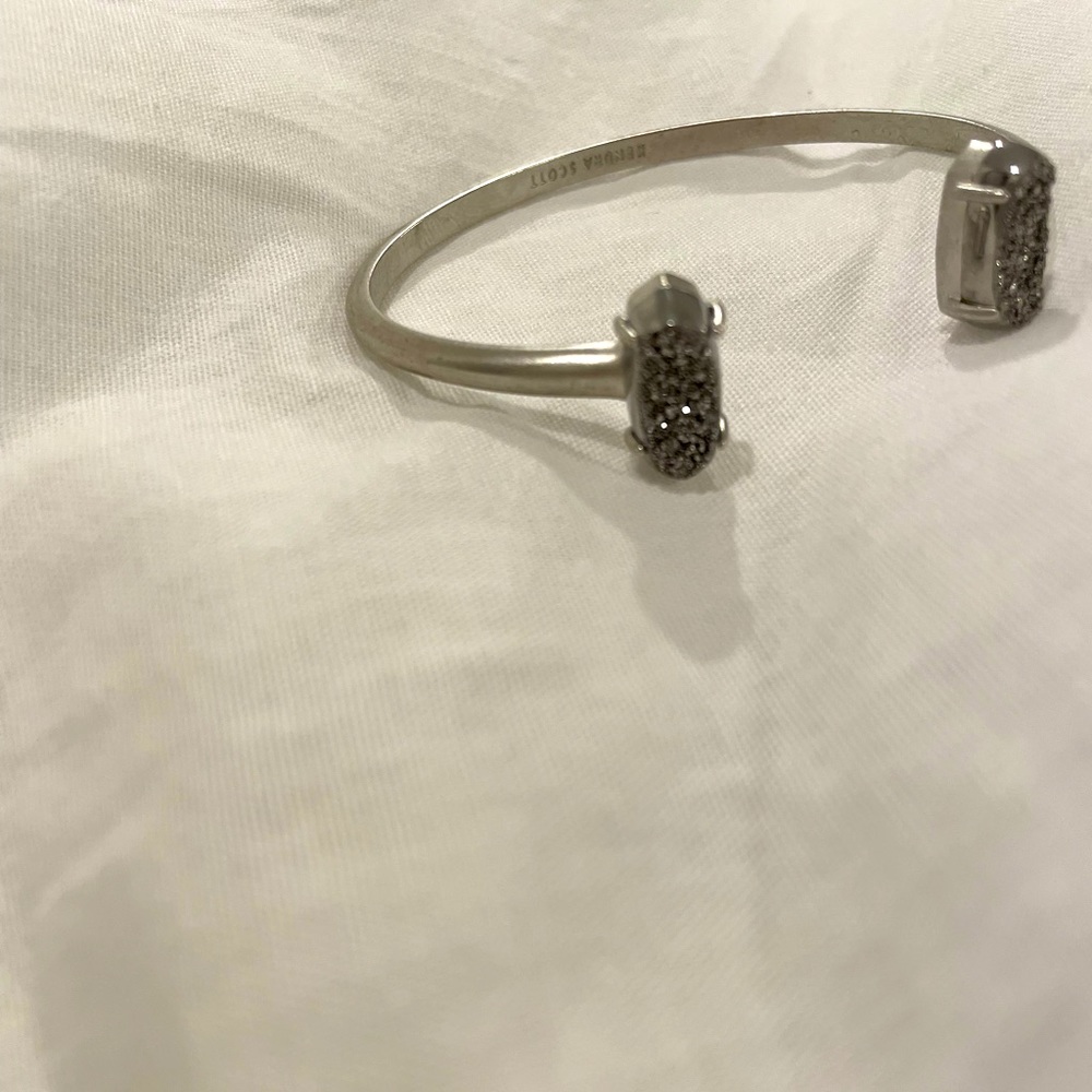 Silver Kendra Scott bangle